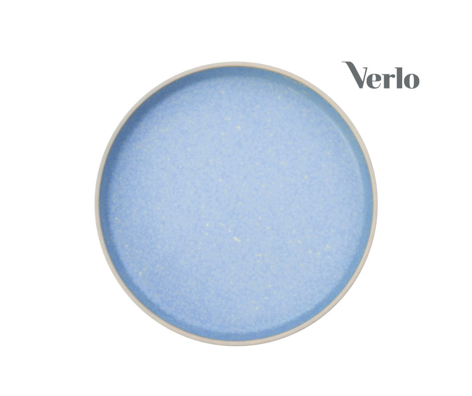Taldrik 22cm Verlo Woda, portselan, sinine