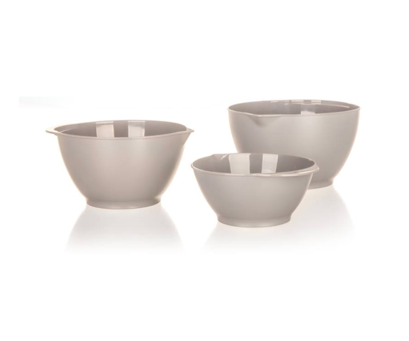 Plastikust kausside kompl. 1+2+3 liitrit