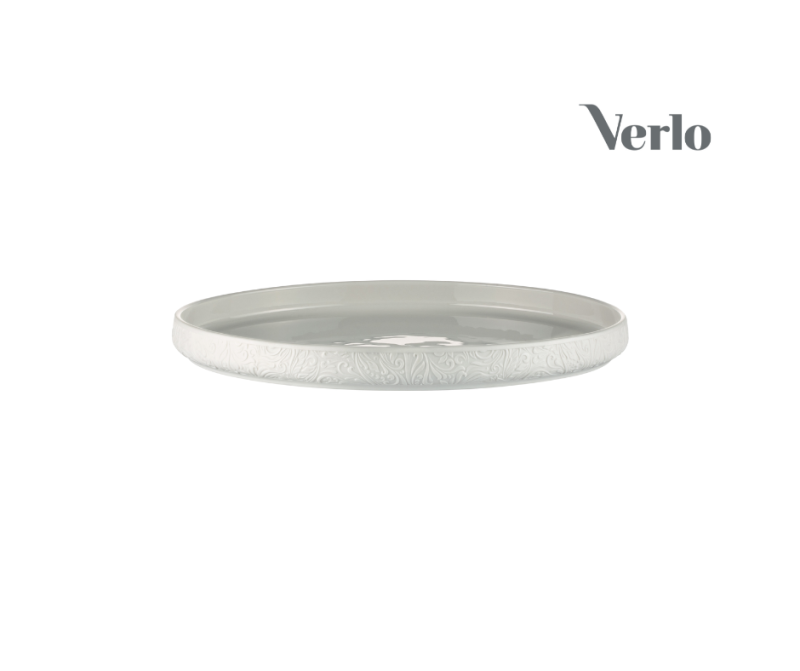 Taldrik 23x2 cm Verlo Azzur, portselan, dekoratiivsete äärtega